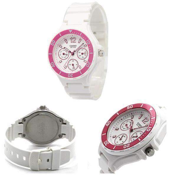 Casio LRW-250H-4A White Resin Strap Watch for Women-Watch Portal Philippines