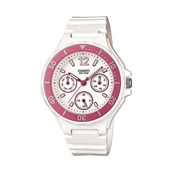 Casio LRW-250H-4A White Resin Strap Watch for Women-Watch Portal Philippines
