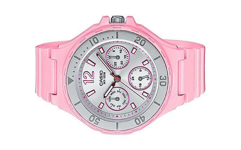 Casio LRW-250H-4A2 Pink Resin Strap Watch for Women-Watch Portal Philippines