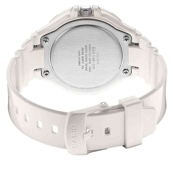 Casio LRW-250H-9A1 White Resin Strap Watch for Women-Watch Portal Philippines