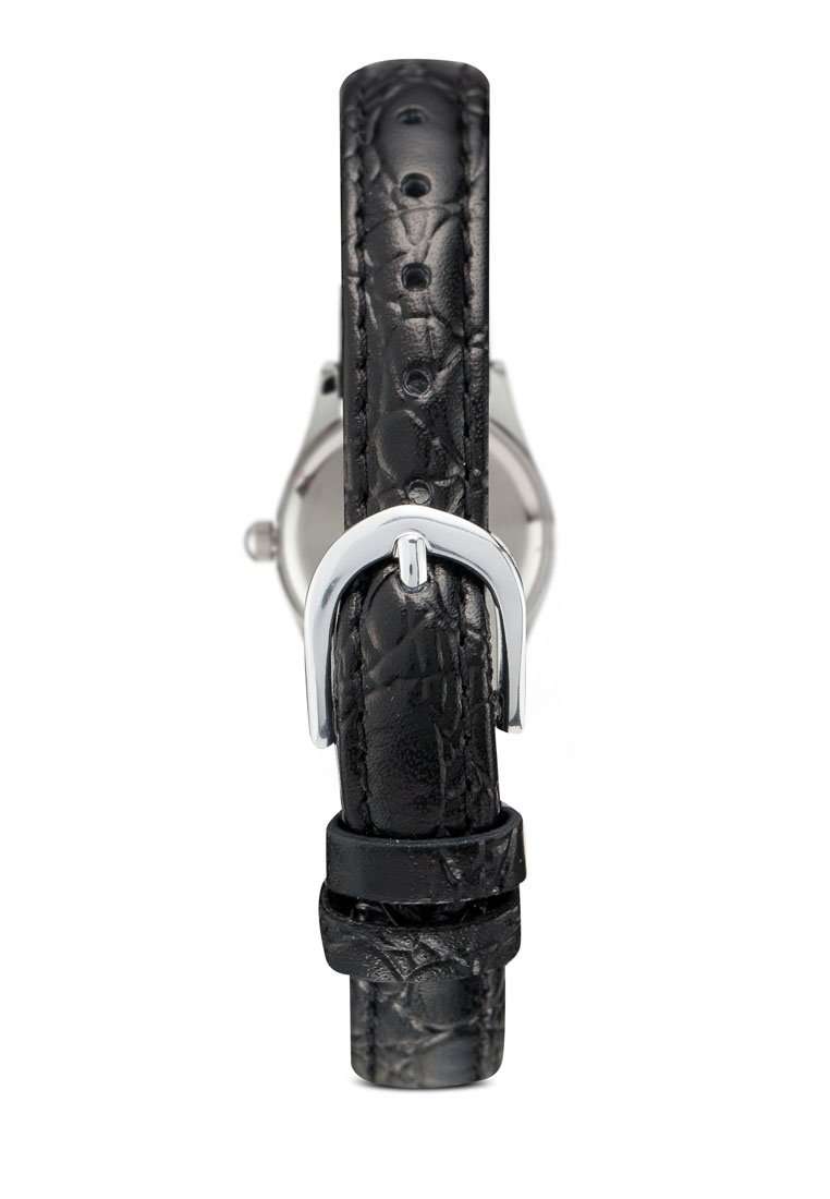 Casio LTP-1094E-1ARDF Black Leather Strap Watch for Women-Watch Portal Philippines