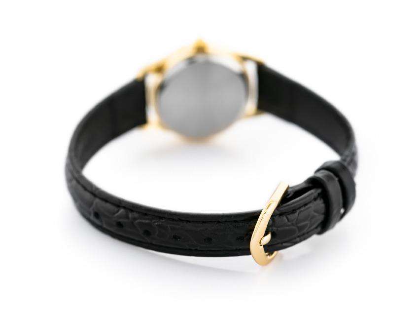 Casio LTP-1094Q-7B2RDF Black Leather Watch for Women-Watch Portal Philippines