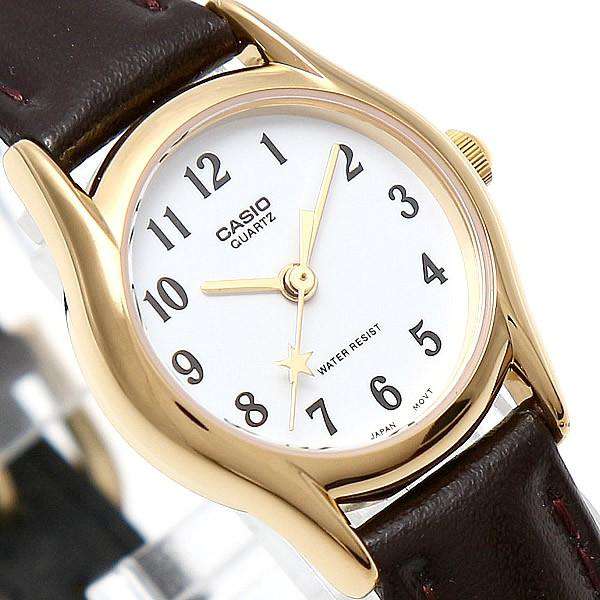 Casio LTP-1094Q-7B4RDF Brown Leather Watch for Women-Watch Portal Philippines