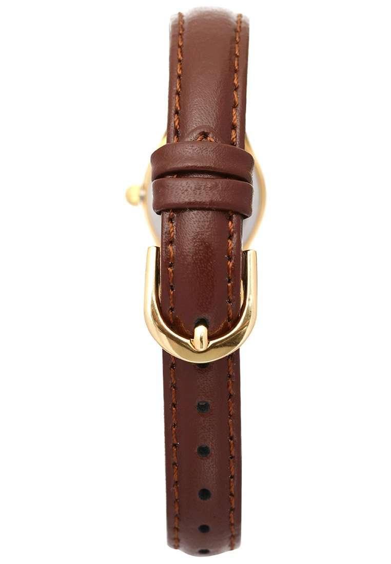 Casio LTP-1094Q-7B8RDF Brown Leather Strap Watch for Women-Watch Portal Philippines