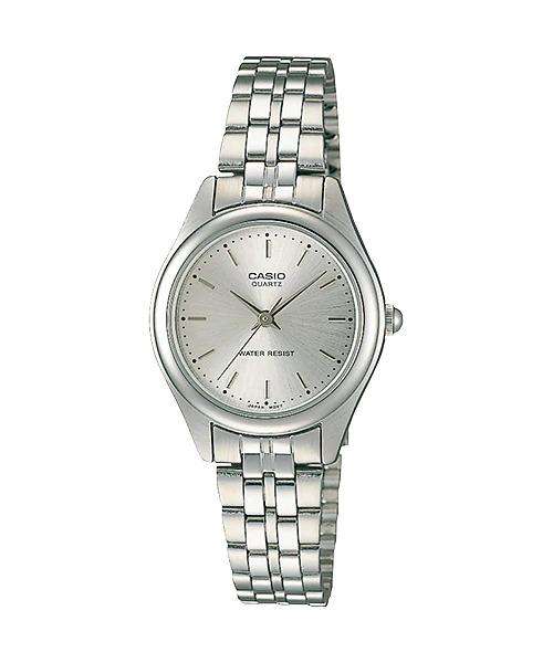 Casio LTP-1129A-7ARDF Silver Stainless Steel Strap Watch for Women-Watch Portal Philippines