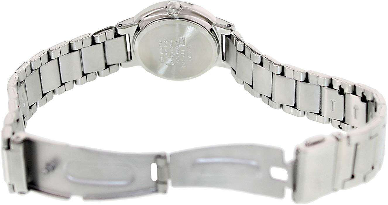 Casio LTP-1191A-2A Silver/Blue Stainless Steel Watch for Women-Watch Portal Philippines