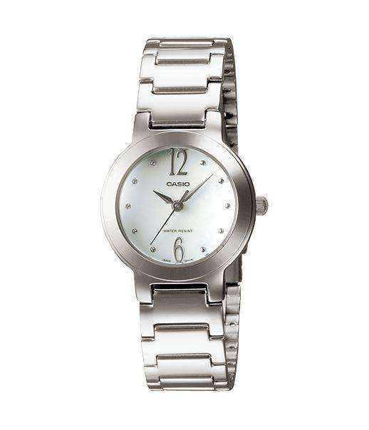 Casio LTP-1191A-7ADF Silver Stainless Steel Strap Watch for Women-Watch Portal Philippines