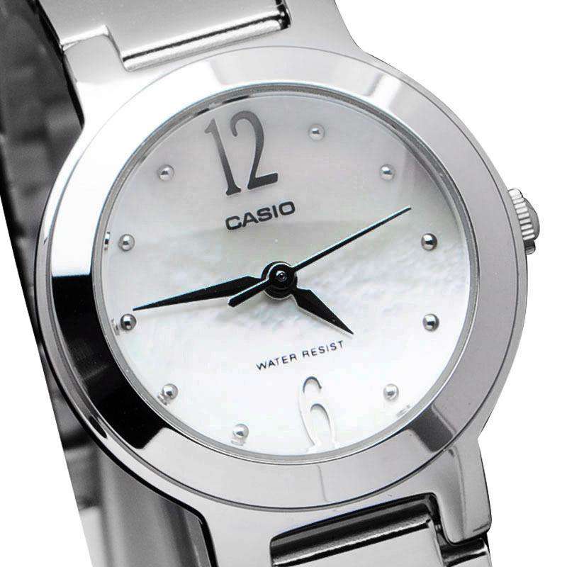 Casio LTP-1191A-7ADF Silver Stainless Steel Strap Watch for Women-Watch Portal Philippines
