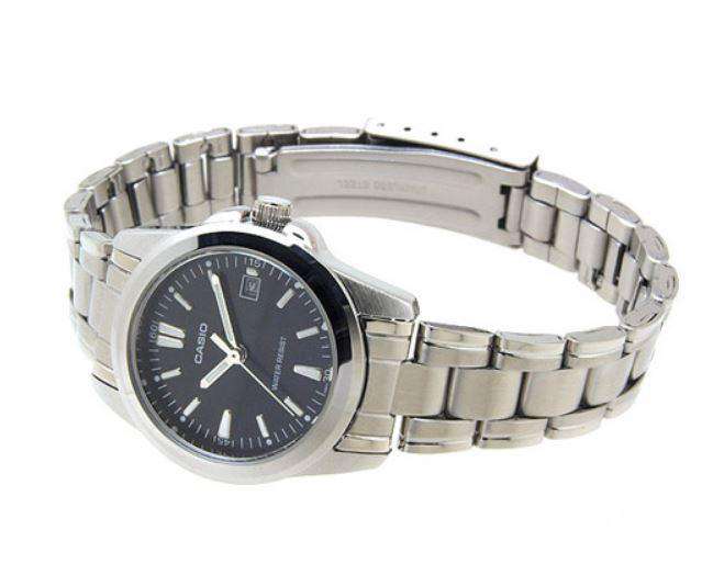 Casio LTP-1215A-1A2DF Silver Stainless Steel Strap Watch for Women-Watch Portal Philippines