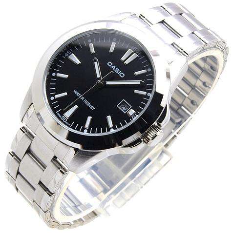Casio LTP-1215A-1A2DF Silver Stainless Steel Strap Watch for Women-Watch Portal Philippines