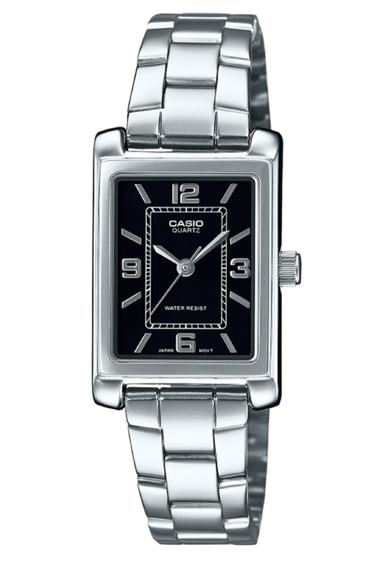 Casio LTP-1234DD-1A Analog Stainless Steel Strap Watch for Women-Watch Portal Philippines
