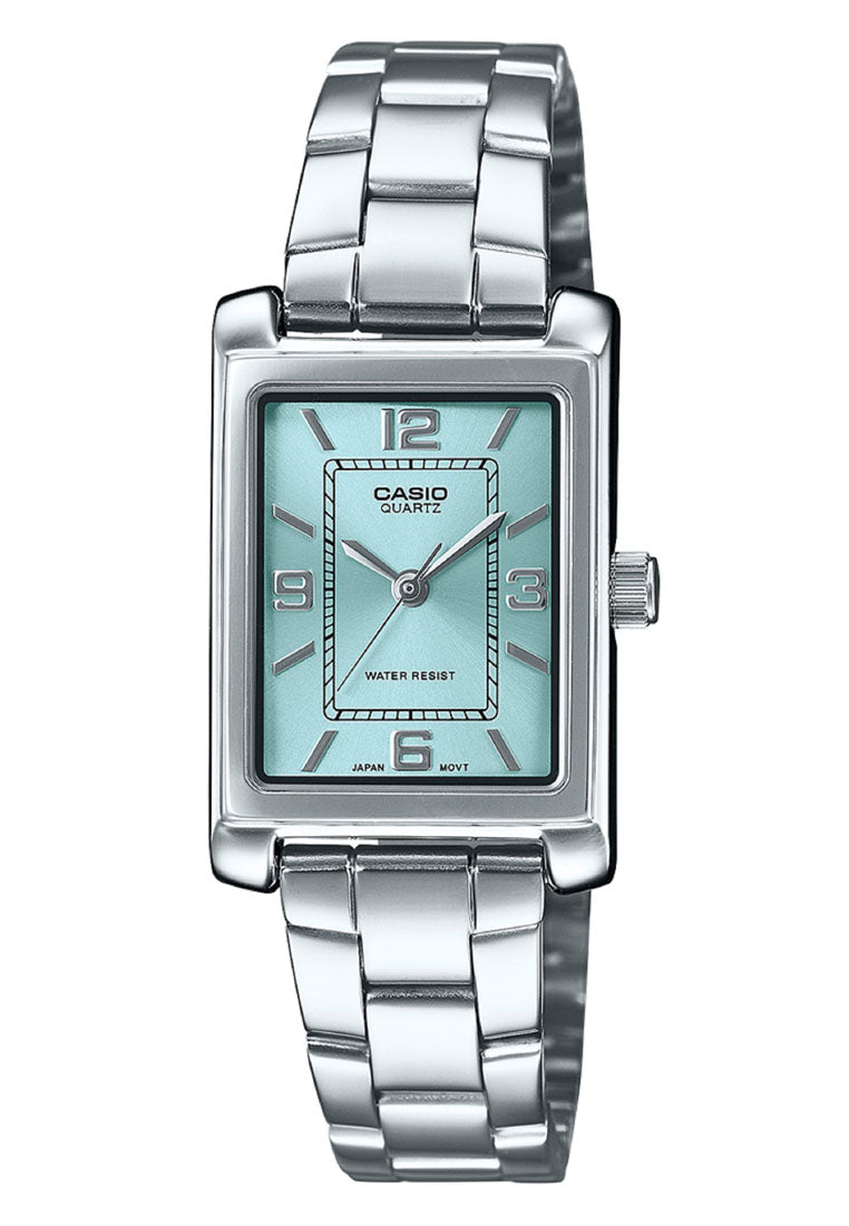 Casio LTP-1234DD-2A Analog Stainless Steel Strap Watch for Women-Watch Portal Philippines