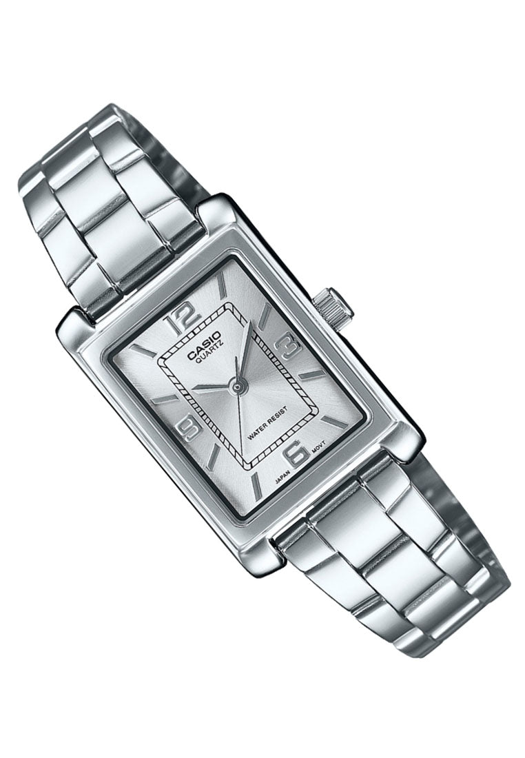 Casio LTP-1234DD-7A Analog Stainless Steel Strap Watch for Women-Watch Portal Philippines