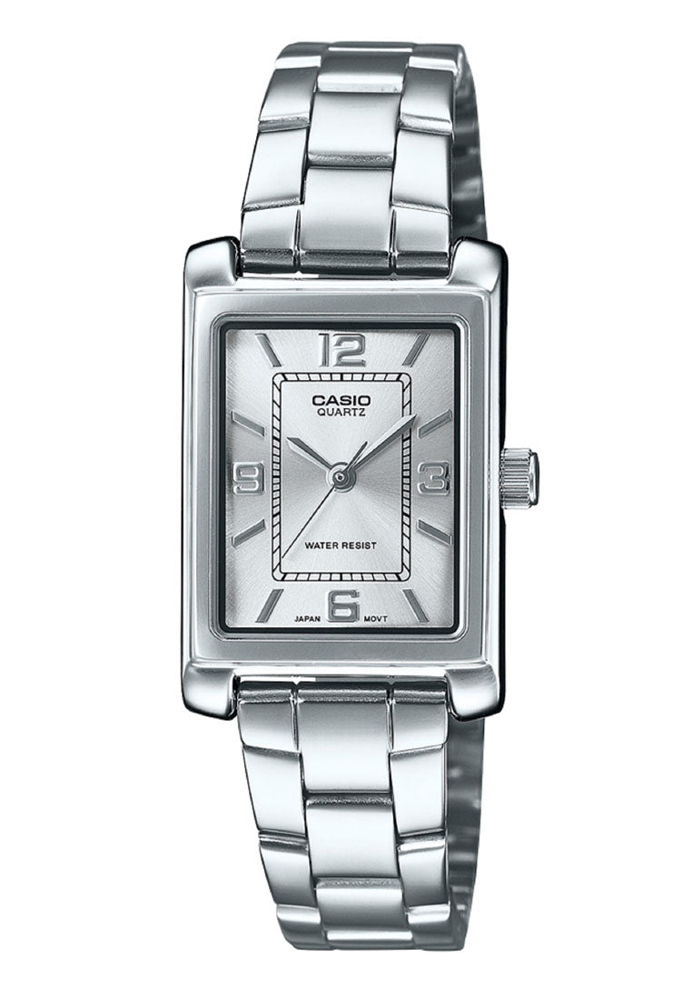 Casio LTP-1234DD-7A Analog Stainless Steel Strap Watch for Women-Watch Portal Philippines