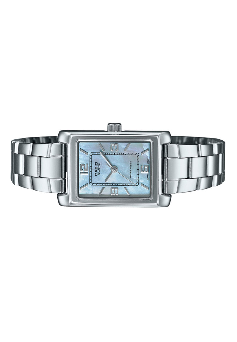 Casio LTP-1234DS-2A Analog Stainless Steel Watch for Women-Watch Portal Philippines