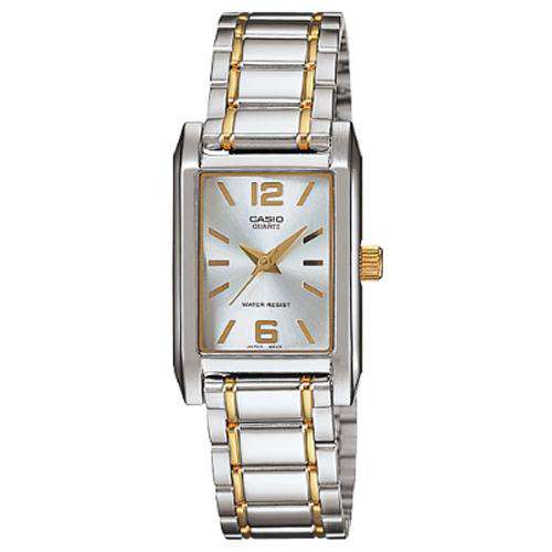 Casio LTP-1235SG-7ADF Two tone Stainless Steel Watch for Women-Watch Portal Philippines
