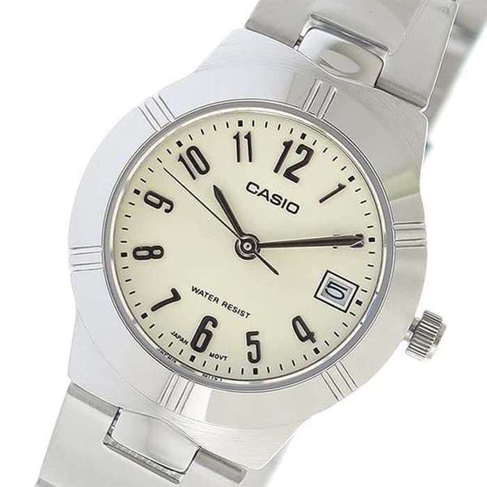 Casio LTP-1241D-7A2DF Silver Stainless Steel Strap Watch for Women-Watch Portal Philippines