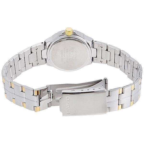 Casio LTP-1242SG-7C Two Tone Stainless Steel Strap Watch for Women-Watch Portal Philippines