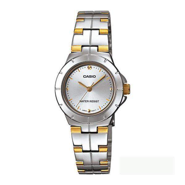 Casio LTP-1242SG-7C Two Tone Stainless Steel Strap Watch for Women-Watch Portal Philippines