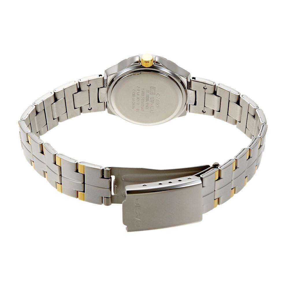Casio LTP-1242SG-9C Two Tone Gold Dial Watch for Women-Watch Portal Philippines
