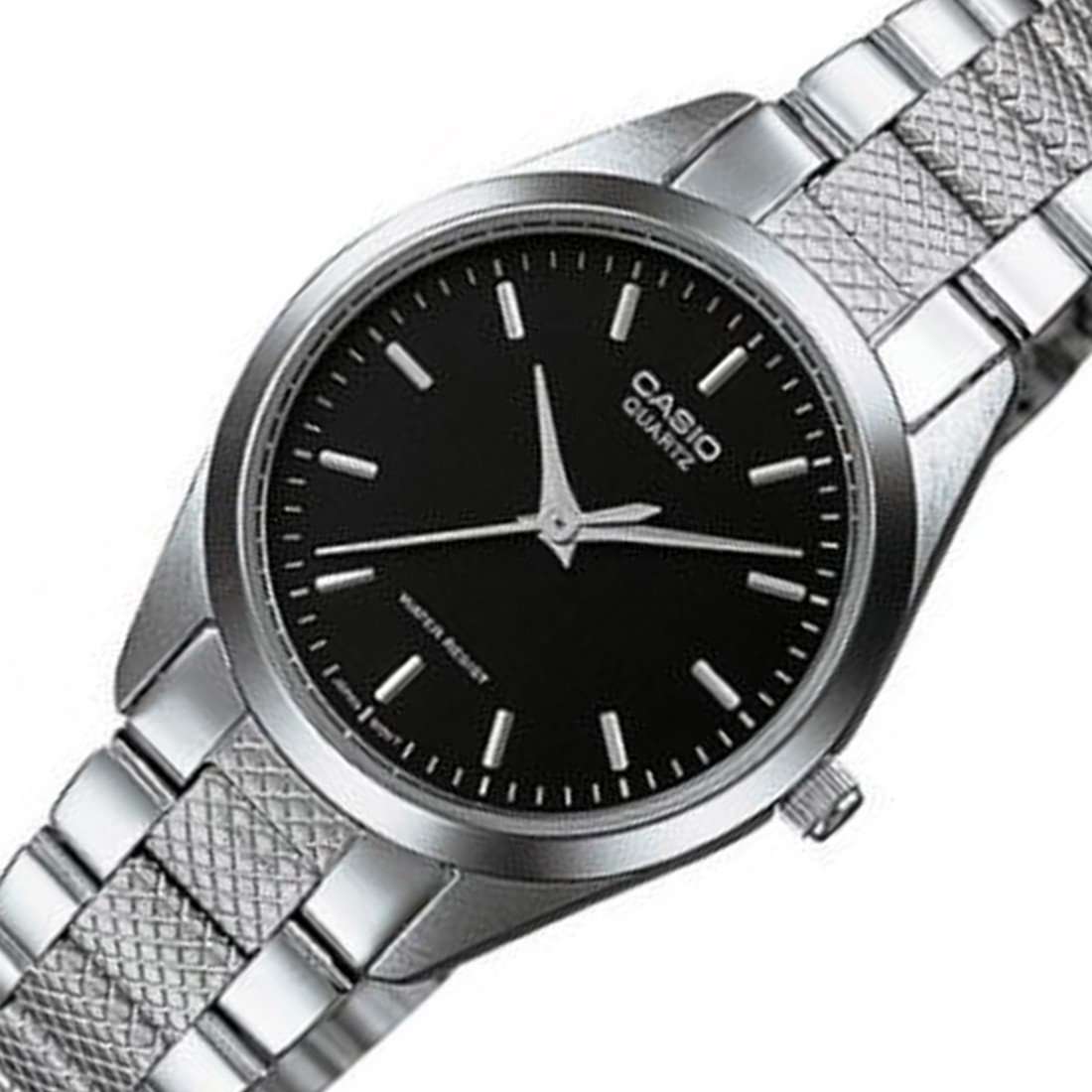 Casio LTP-1274D-1ADF Silver Stainless Steel Strap Watch for Women-Watch Portal Philippines