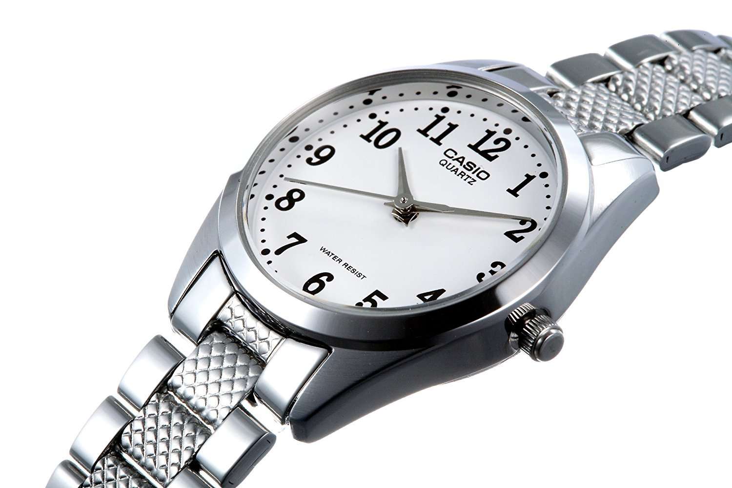 Casio LTP-1274D-7BDF Silver Stainless Steel Strap Watch for Women-Watch Portal Philippines