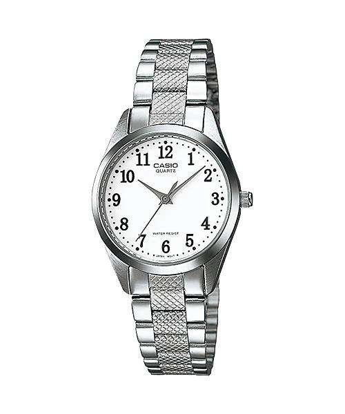 Casio LTP-1274D-7BDF Silver Stainless Steel Strap Watch for Women-Watch Portal Philippines