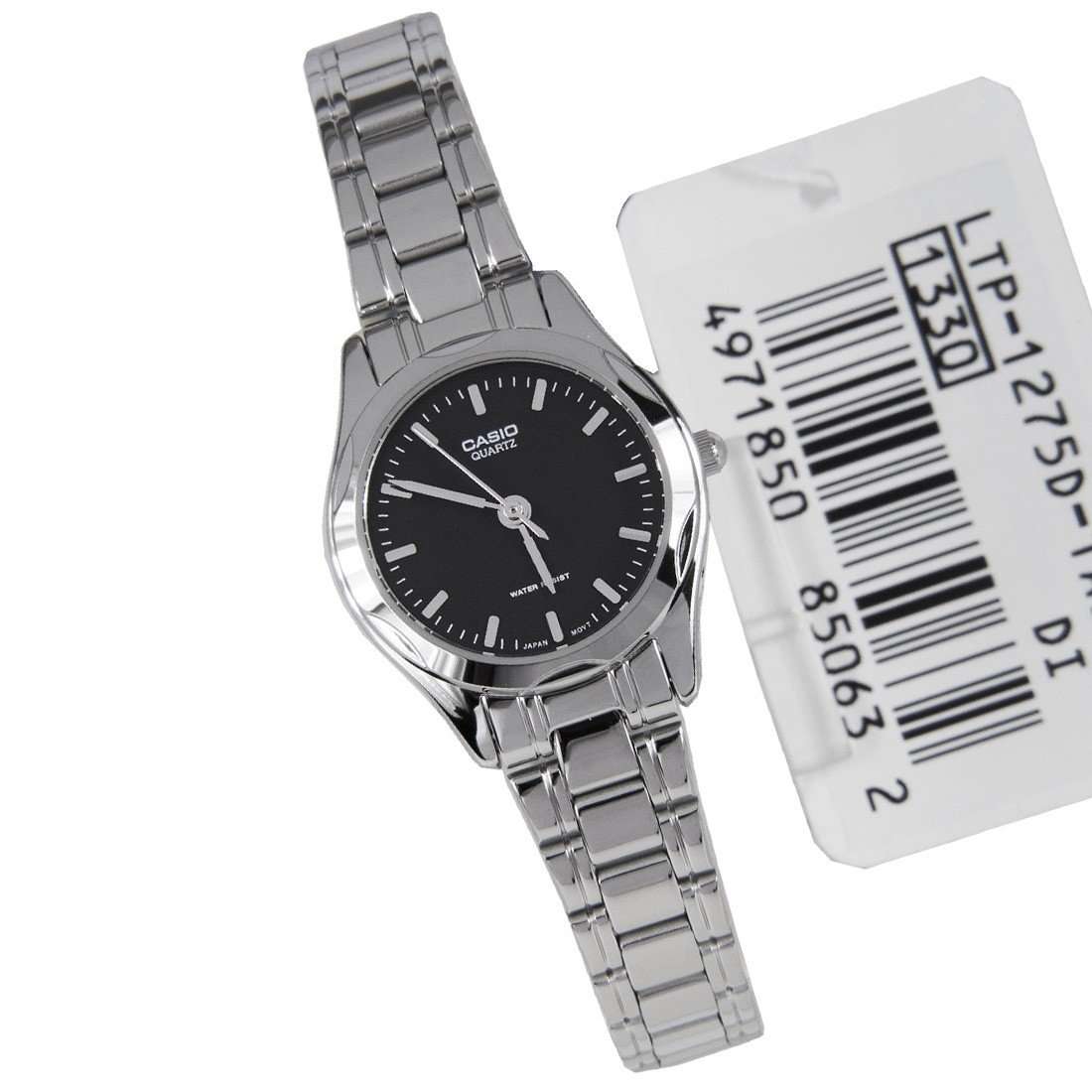 Casio LTP-1275D-1ADF Silver Stainless Steel Watch for Women-Watch Portal Philippines