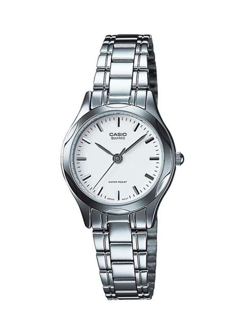 Casio LTP-1275D-7ADF Silver Stainless Steel Strap Watch for Women-Watch Portal Philippines