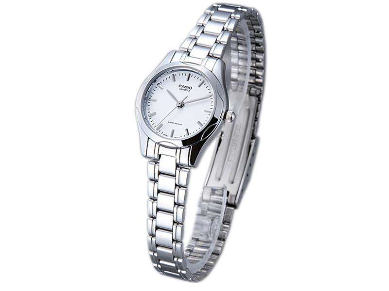 Casio LTP-1275D-7ADF Silver Stainless Steel Strap Watch for Women-Watch Portal Philippines