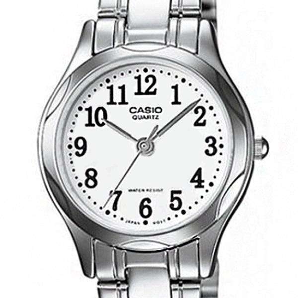 Casio LTP-1275D-7BDF Silver Stainless Steel Strap Watch for Women-Watch Portal Philippines