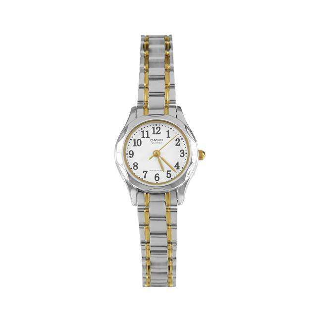 Casio LTP-1275SG-7BDF Two Tone Stainless Steel Strap Watch for Women-Watch Portal Philippines