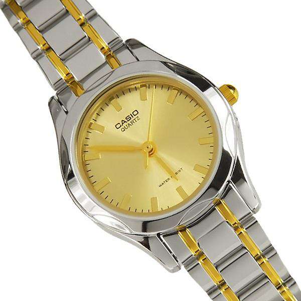 Casio LTP-1275SG-9ADF Two Tone Stainless Steel Watch for Women-Watch Portal Philippines