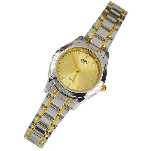 Casio LTP-1275SG-9ADF Two Tone Stainless Steel Watch for Women-Watch Portal Philippines