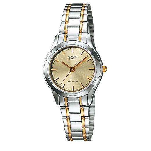 Casio LTP-1275SG-9ADF Two Tone Stainless Steel Watch for Women-Watch Portal Philippines