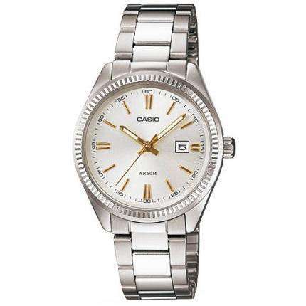 Casio LTP-1302D-7A2 Silver Stainless Watch for Women-Watch Portal Philippines