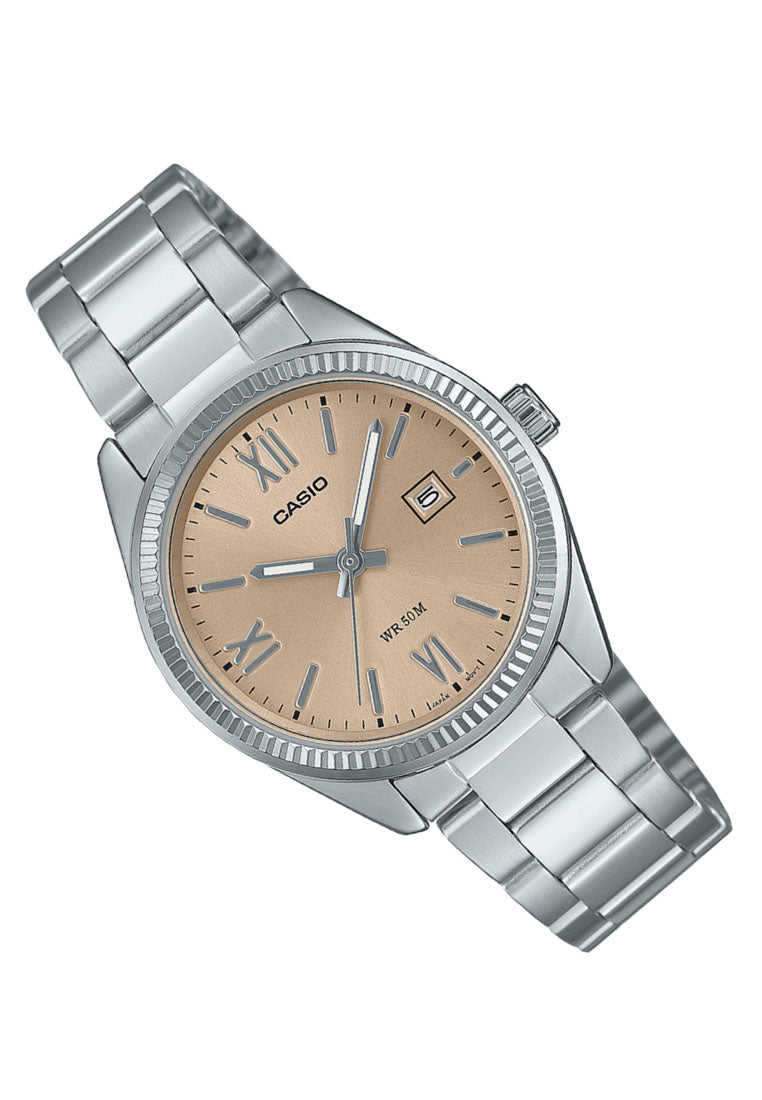 Casio LTP-1302DD-4A2 Analog Stainless Steel Strap Watch for Women-Watch Portal Philippines