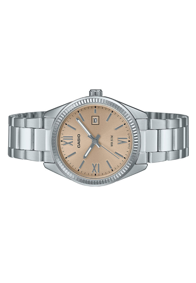 Casio LTP-1302DD-4A2 Analog Stainless Steel Strap Watch for Women-Watch Portal Philippines