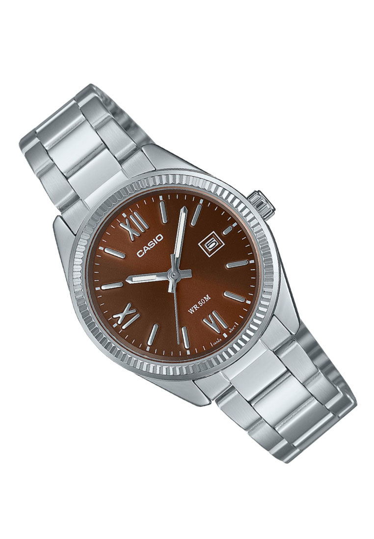 Casio LTP-1302DD-5A Analog Stainless Steel Strap Watch for Women-Watch Portal Philippines