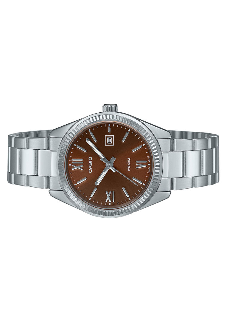 Casio LTP-1302DD-5A Analog Stainless Steel Strap Watch for Women-Watch Portal Philippines