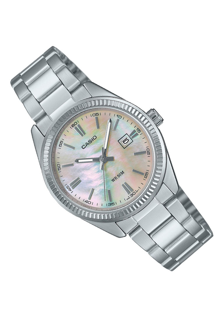Casio LTP-1302DS-4A Analog Stainless Steel Strap Watch for Women-Watch Portal Philippines