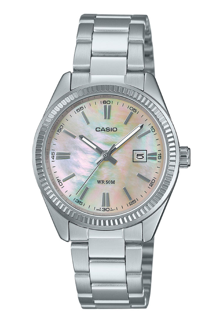 Casio LTP-1302DS-4A Analog Stainless Steel Strap Watch for Women-Watch Portal Philippines