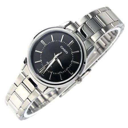 Casio LTP-1303D-1AVDF Silver Stainless Steel Strap Watch for Women-Watch Portal Philippines