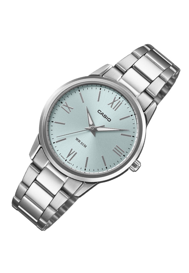 Casio LTP-1303DD-2A Analog Stainless Steel Strap Watch for Women-Watch Portal Philippines