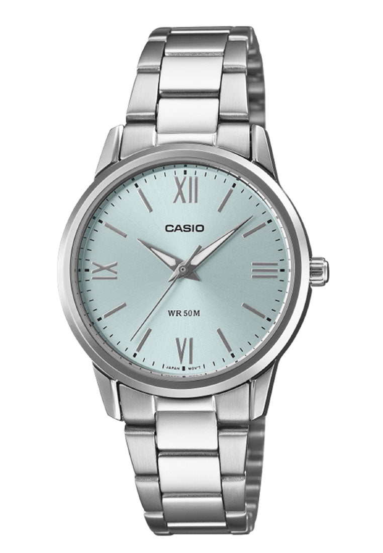 Casio LTP-1303DD-2A Analog Stainless Steel Strap Watch for Women-Watch Portal Philippines