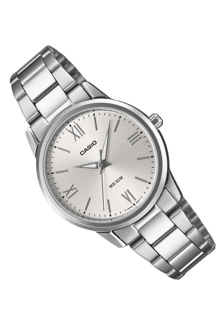 Casio LTP-1303DD-7A Analog Stainless Steel Strap Watch for Women-Watch Portal Philippines