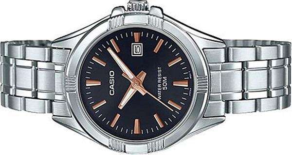 Casio LTP-1308D-1A2VDF Silver Stainless Steel Strap Watch for Women-Watch Portal Philippines