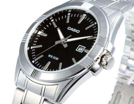 Casio LTP-1308D-1AVDF Silver Stainless Steel Strap Watch for Women-Watch Portal Philippines