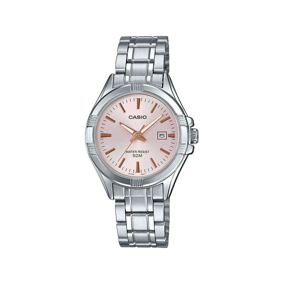 Casio LTP-1308D-4AVDF Silver Stainless Steel Strap Watch for Women-Watch Portal Philippines