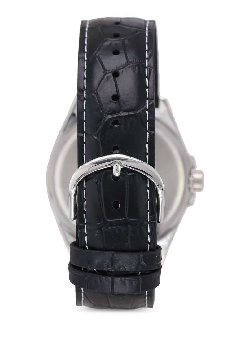 Casio LTP-1308L-1AVDF Black Leather Strap Watch for Women-Watch Portal Philippines